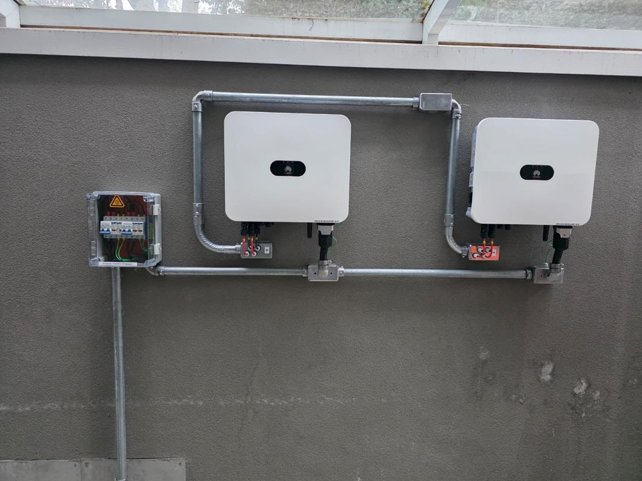 Instalação de inversores F Energia Solar